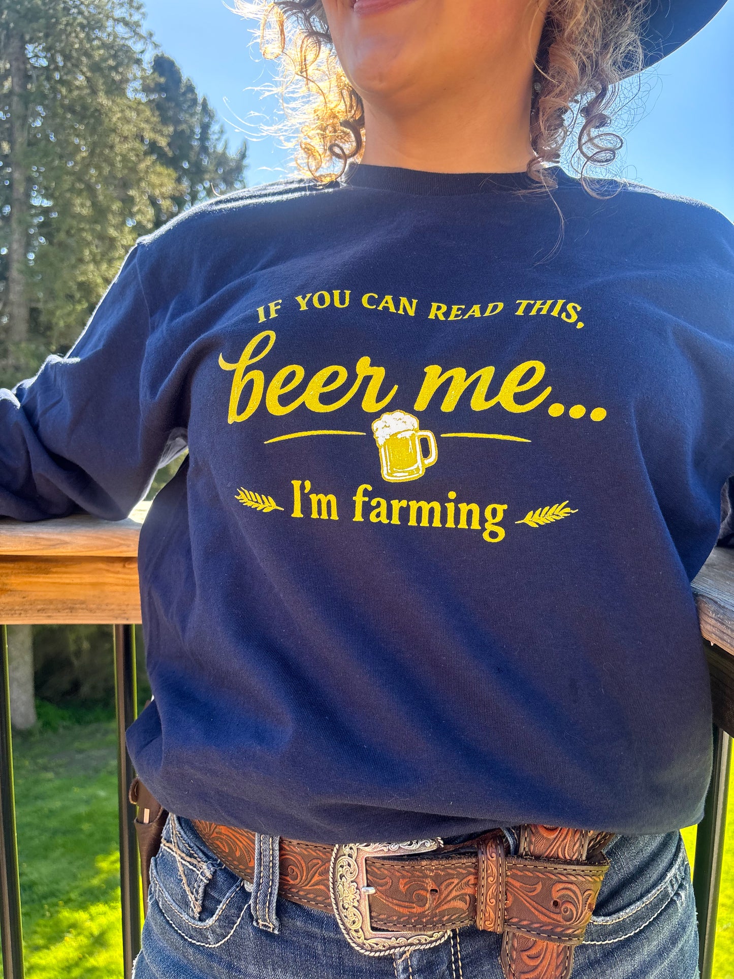 Beer Me Long Sleeve Tee