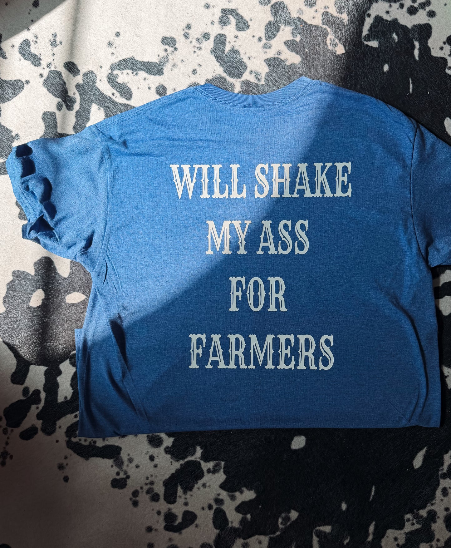 WILL SHAKE MY ASS FOR FARMERS TEE